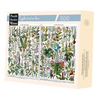 Puzzle 500 pièces - Plantes Médicinales, Millot