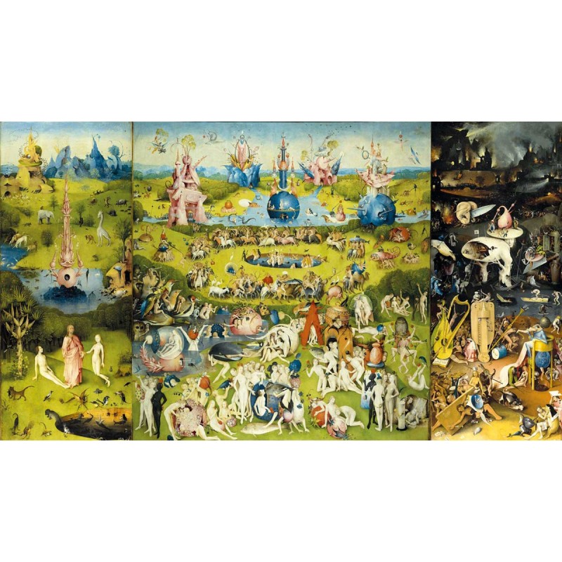 Puzzle 650 pièces - Jardin Des Délices, Bosch