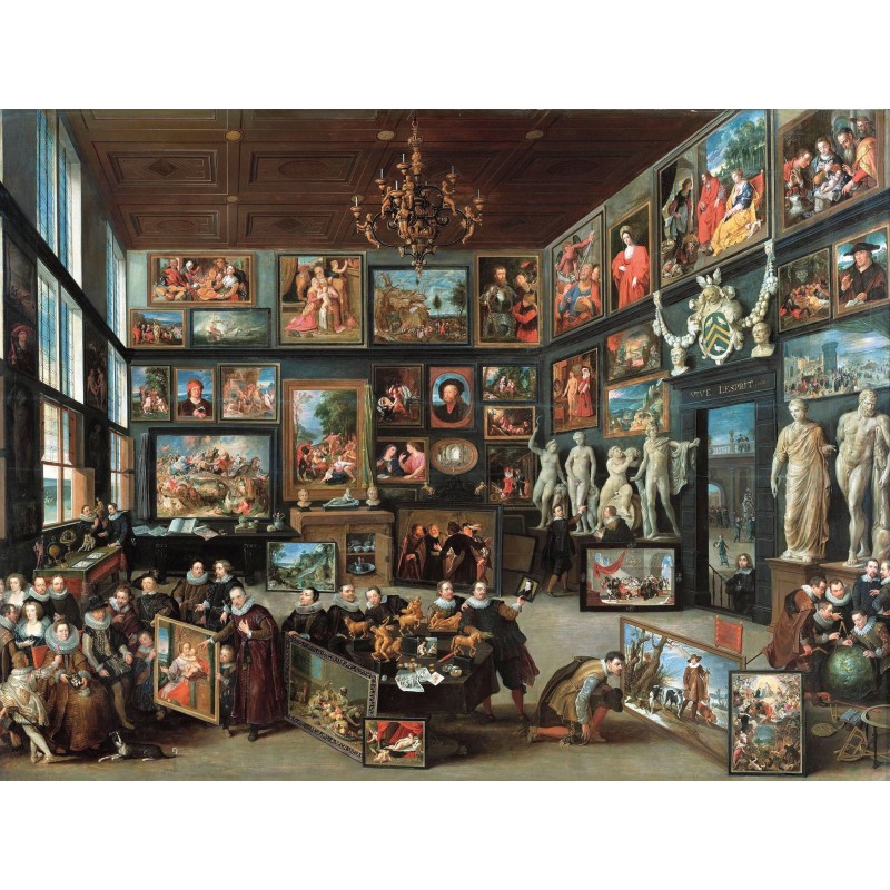 Puzzle 650 pièces - La Galerie De Cornelis, Van Haecht