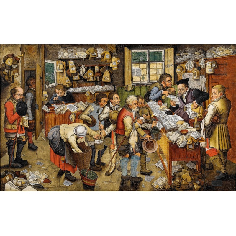 Puzzle 650 pièces - L'Avocat De Village, Bruegel