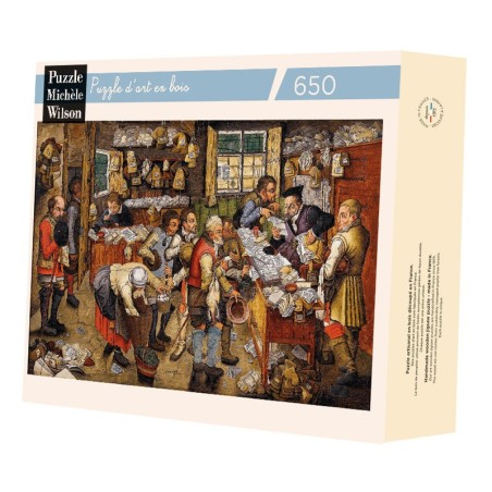 Puzzle 650 pièces - L'Avocat De Village, Bruegel