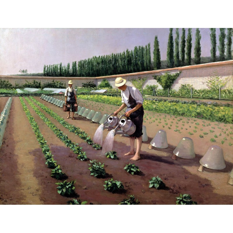 Puzzle 650 pièces - Les Jardiniers, Caillebotte