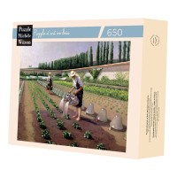 Puzzle 650 pièces - Les Jardiniers, Caillebotte