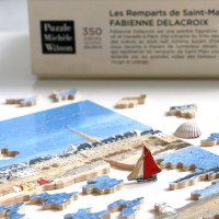 Puzzle 650 pièces - Les Remparts De Saint-Malo, Fabienne Delacroix