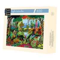 Puzzle 650 pièces - Perruche Et Amazone, Alain Thomas