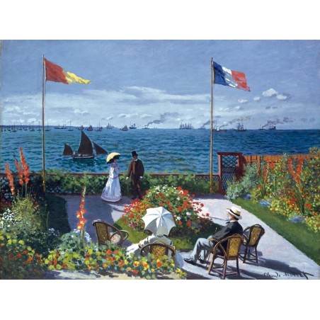 Puzzle 650 pièces - Terrasse A Sainte Adresse, Monet