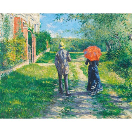 Puzzle 750 pièces - Chemin Montant, Caillebotte