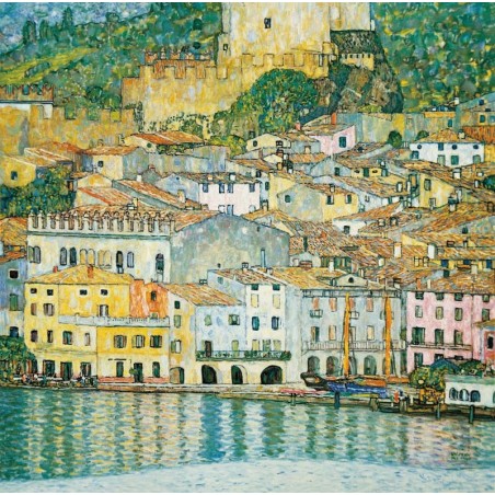 Puzzle 750 pièces - Le Lac De Garde, Klimt