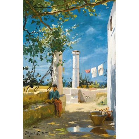 Puzzle 80 pièces - Été A Capri, Monsted