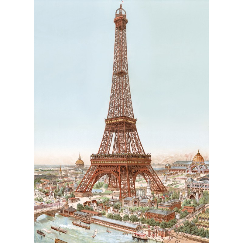 Puzzle 80 pièces - La Tour Eiffel, Tauzin