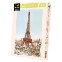 Puzzle 80 pièces - La Tour Eiffel, Tauzin