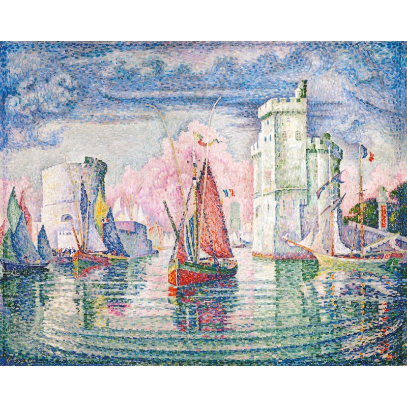 Puzzle 900 pièces - Entrée Du Port De La Rochelle, Signac