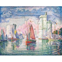 Puzzle 900 pièces - Entrée Du Port De La Rochelle, Signac