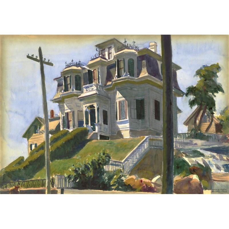 Puzzle 900 pièces - La Maison Des Haskell, Hopper