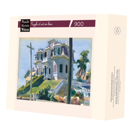 Puzzle 900 pièces - La Maison Des Haskell, Hopper