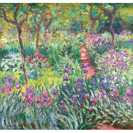 Puzzle 900 pièces - Le Jardin À Giverny, Monet