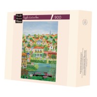 Puzzle 900 pièces - Les Guinguettes, Saubry