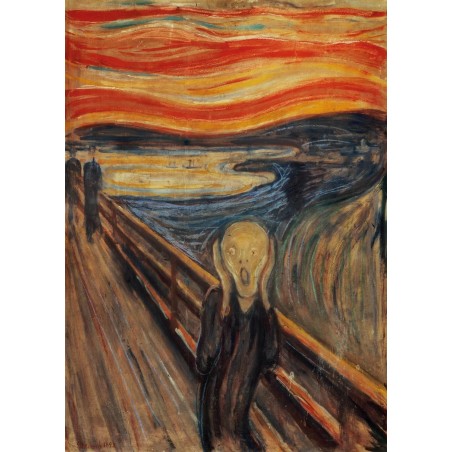 Puzzle 1000 pièces - Le Cri,  Edvard Munch