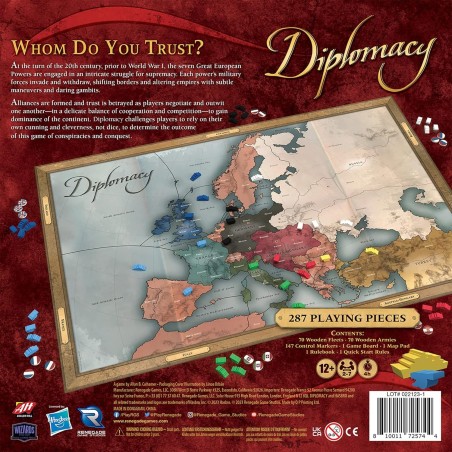 Diplomacy - Nouvelle Edition (Anglais)