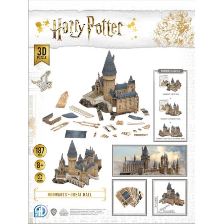 Puzzle 3D Harry Potter : La Grande Salle de Poudlard