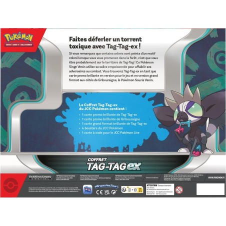 Pokémon : Coffret Tag Tag EX Avril 2024