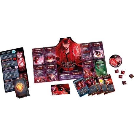 Dice Throne Marvel : Thor, Loki, Spiderman, Scarlet Witch