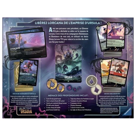 Coffret Lorcana Set 4 - Quête des Illumineurs : Menace des Profondeurs