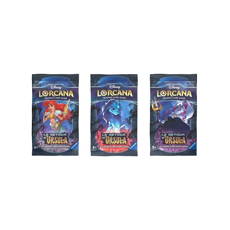 Booster Lorcana set4: Le retour d'Ursula