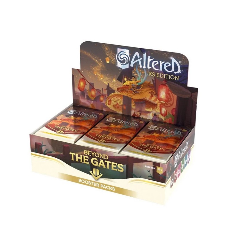 Altered: Display de 37 Boosters Exclusifs Kickstarter - Au Delà des Portes