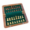 Jeu d'Echecs Acacia Magnétique Pliant 13cm