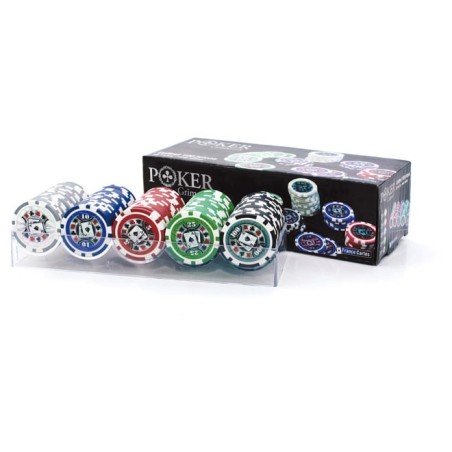 Coffret 100 jetons poker