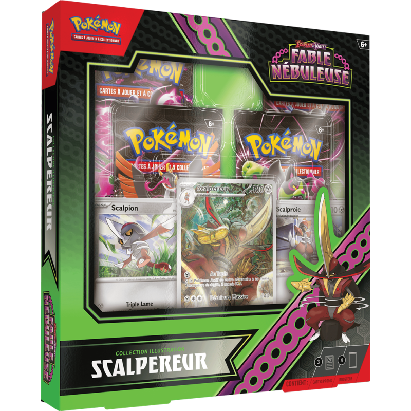 Coffret Pokemon Scalpereur EV6.5 Fable Nébuleuse