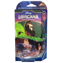 Deck de Démarrage Lorcana Ciel Scintillant : Scar et Kronk