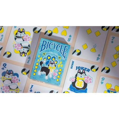 Cartes Bicycle Dog Blue