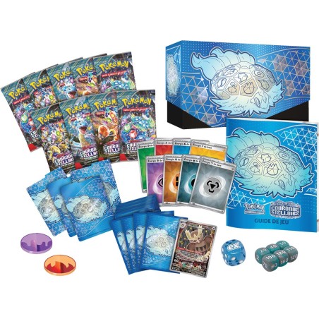 Coffret Pokemon Dresseur d'Elite EV07 : Couronne Stellaire