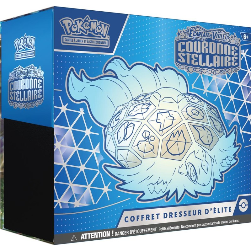 Coffret Pokemon Dresseur d'Elite EV07 : Couronne Stellaire