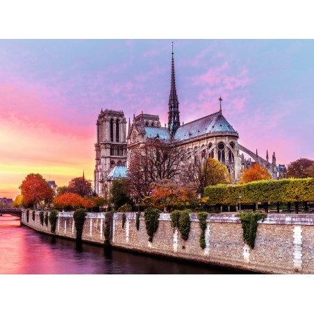 Puzzle 1500 pièces - Pittoresque Notre-Dame