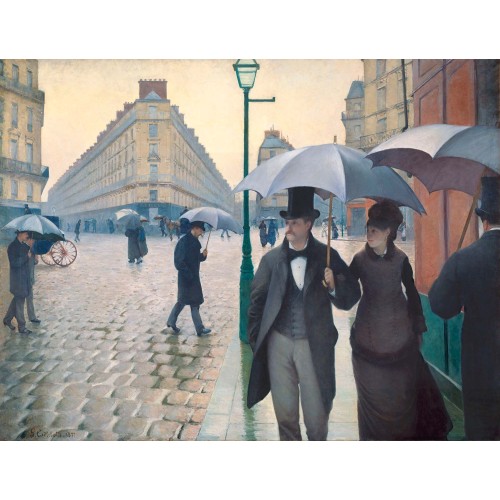 Puzzle 150 pices - Rue De Paris Temps De Pluie Gustave Caillebotte