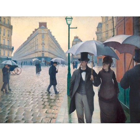 Puzzle 150 pices - Rue De Paris Temps De Pluie Gustave Caillebotte