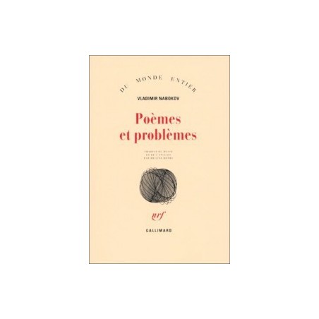 NABOKOV - Poèmes et problèmes