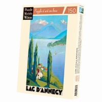 Puzzle 150 pices - Lac D'Annecy Roger Broders