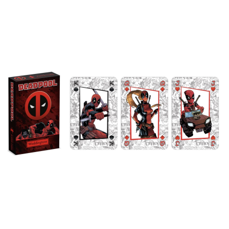 Jeu de 54 Cartes Deadpool