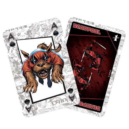 Jeu de 54 Cartes Deadpool