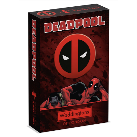 Jeu de 54 Cartes Deadpool