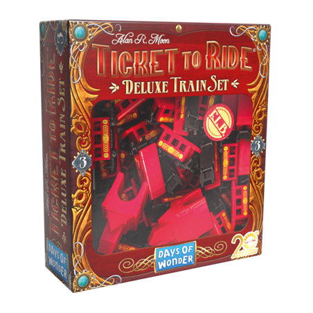 Les Aventuriers du Rail : Deluxe Train Set Rouge