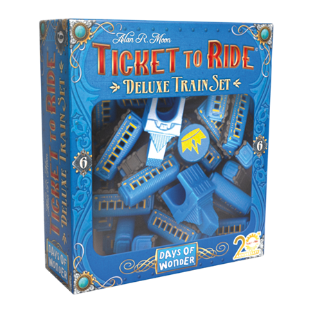 Les Aventuriers du Rail : Deluxe Train Set Bleu