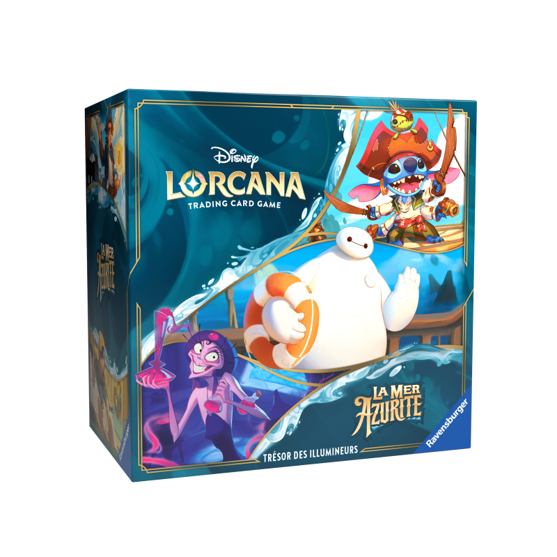 Coffret Lorcana Trésor des Illumineurs Set 6 : La Mer Azurite