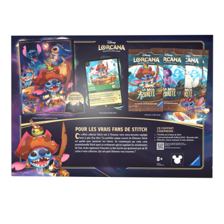 Lorcana Coffret Collector Stitch - Set 6 : La Mer Azurite