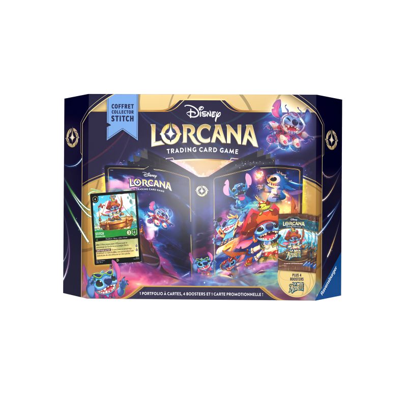 Lorcana Coffret Collector Stitch - Set 6 : La Mer Azurite