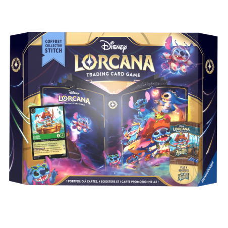 Lorcana Coffret Collector Stitch - Set 6 : La Mer Azurite